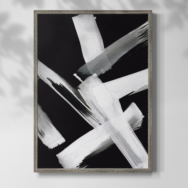 Ice Magic II Framed Print - Solid Wood, 21" H x 17" W