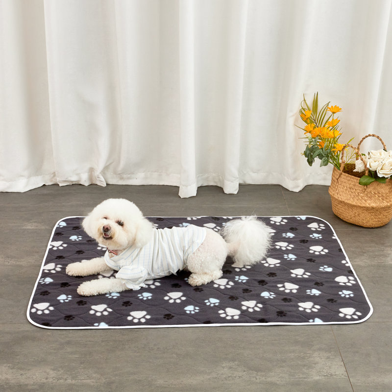 Animal Print Polyester Pet Bed