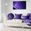  Coussin lombaire abstrait en métal