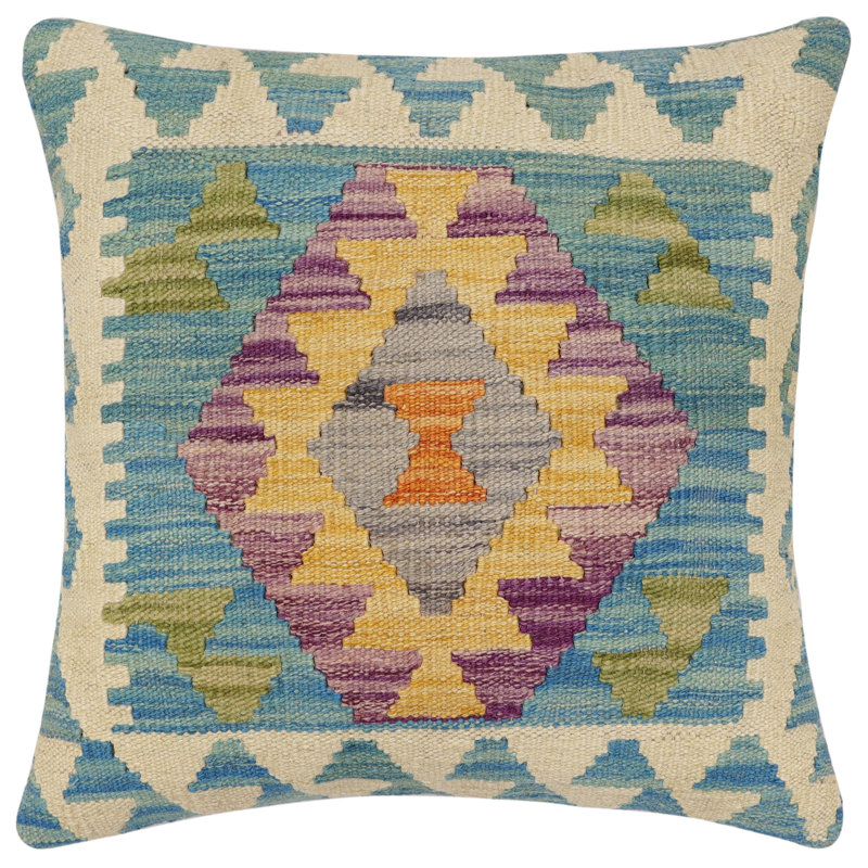 Housse et insert de coussin carré 100% laine