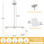 Luminaire suspendu pour îlot de cuisine 3 lumières Volha-1306172048-1275543999