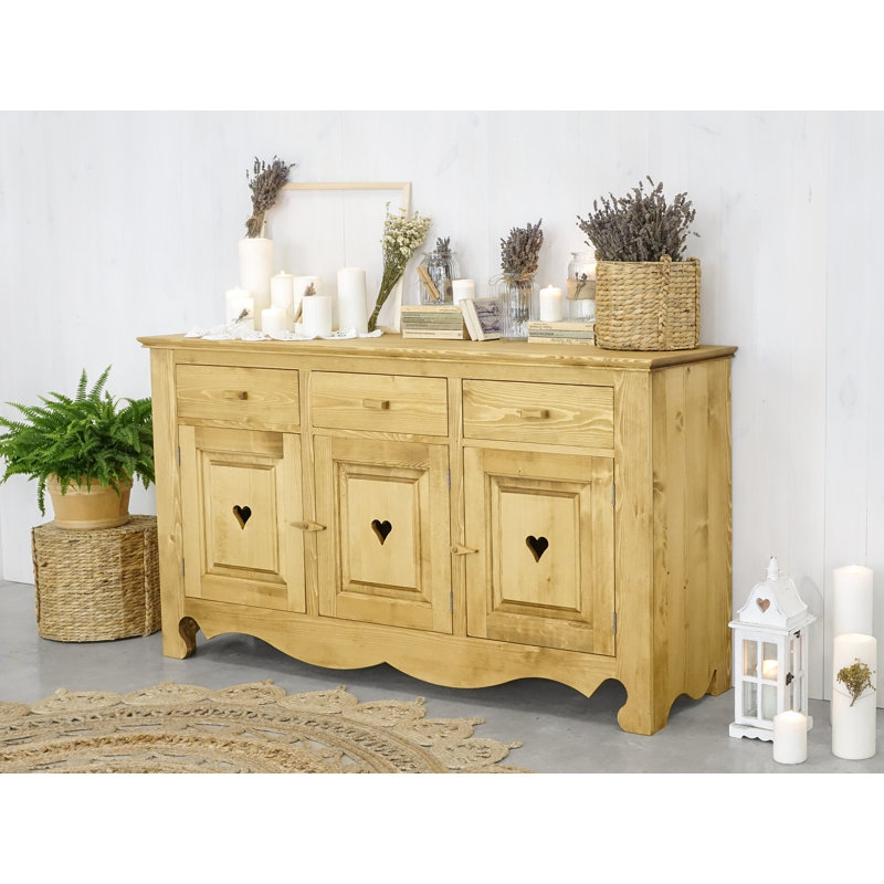 Trish 160cm Solid Wood Sideboard