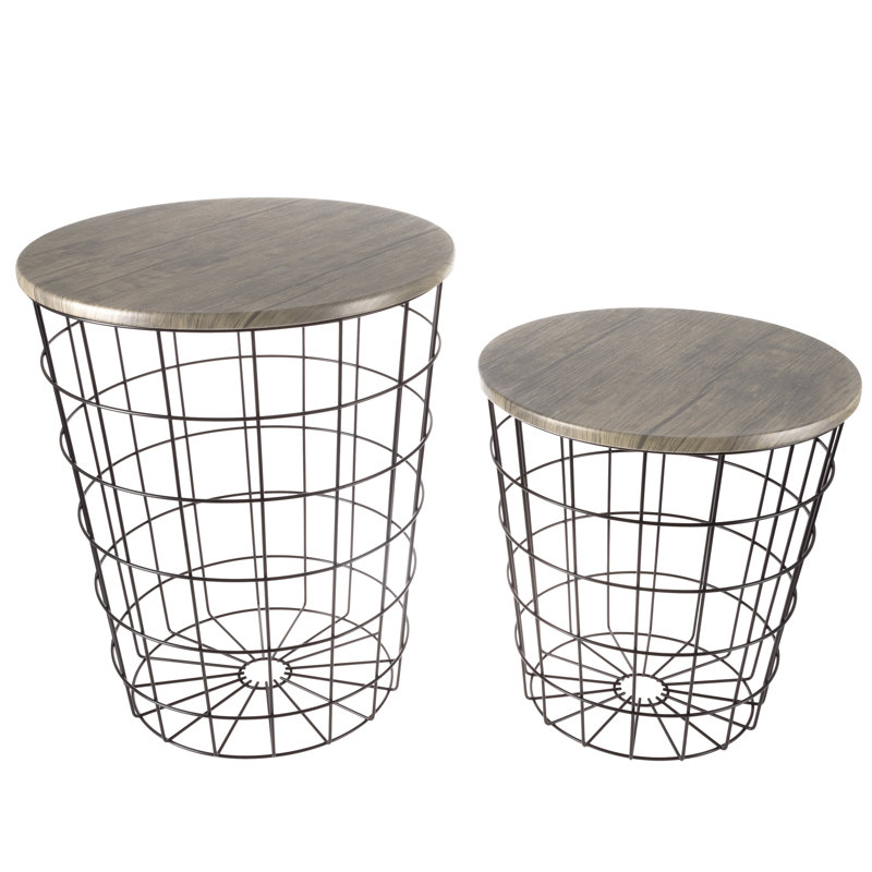 Frame Nesting Tables, Grey