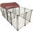 Haven Expandable Kennel, Black, Medium