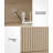  55' Sideboard With Fluted Door
