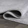 Asaiah Solid Low-Pile Light Gray Rug
