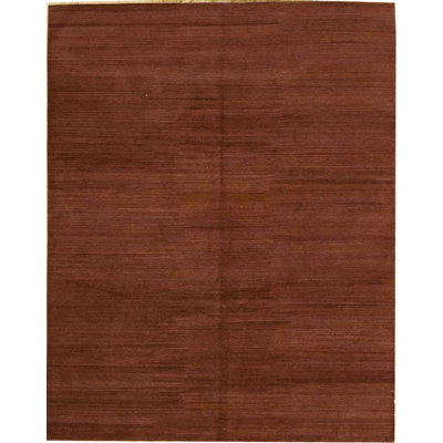 Wool Area Rug in Brown