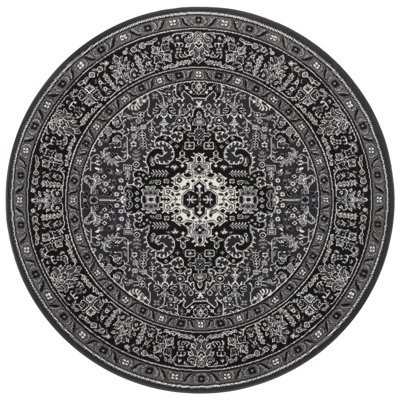 Skazar Isfahan Tufted Grey Rug