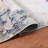Machine Washable Avery Ivory/Blue Rug-510384834