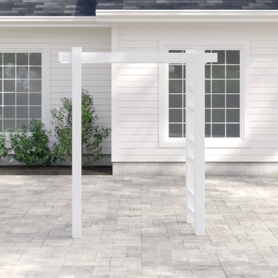 Vinyl Gazebo 72 in. W x 30 in. D
