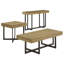 Ensemble de tables basses 3 pièces Hugo