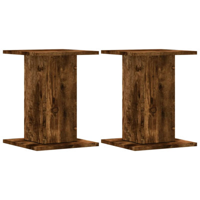 Plant Stands 2 Pcs 11.8X11.8 Engineered Wood by Ebern Designs