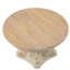 Présentoir à gâteaux 5,5 "de haut avec base en magnésium, plateau de porte-gâteaux rond avec motif de sculpture sur bois, assiette à gâteau surélevée pour décoration d'anniversaire de mariage