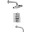 Rincon Bay Thermostatic Complete Shower System-478882383