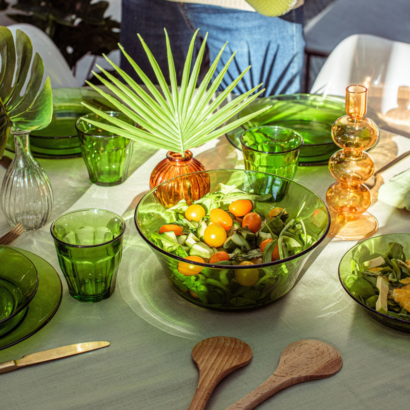 Bol à salade Duralex Lys 9 po, Vert