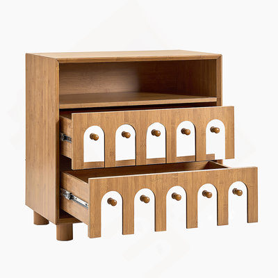 Table de chevet, table de chevet avec tablette de rangement et tiroirs