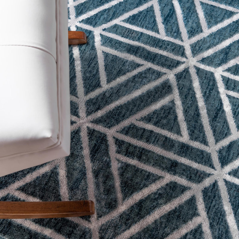 Nucla Geometric Indoor Rug, Octagon 5'3" x 5'3"