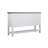 Brown And White 2-Drawer Server