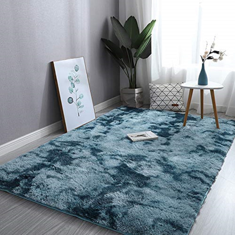 Tapis d'intérieur à poils longs Lily-Beau, Rectangle 6 pi 6 po x 10 pi