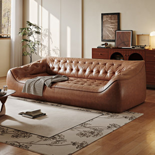 Modern Simple Brown Sofa