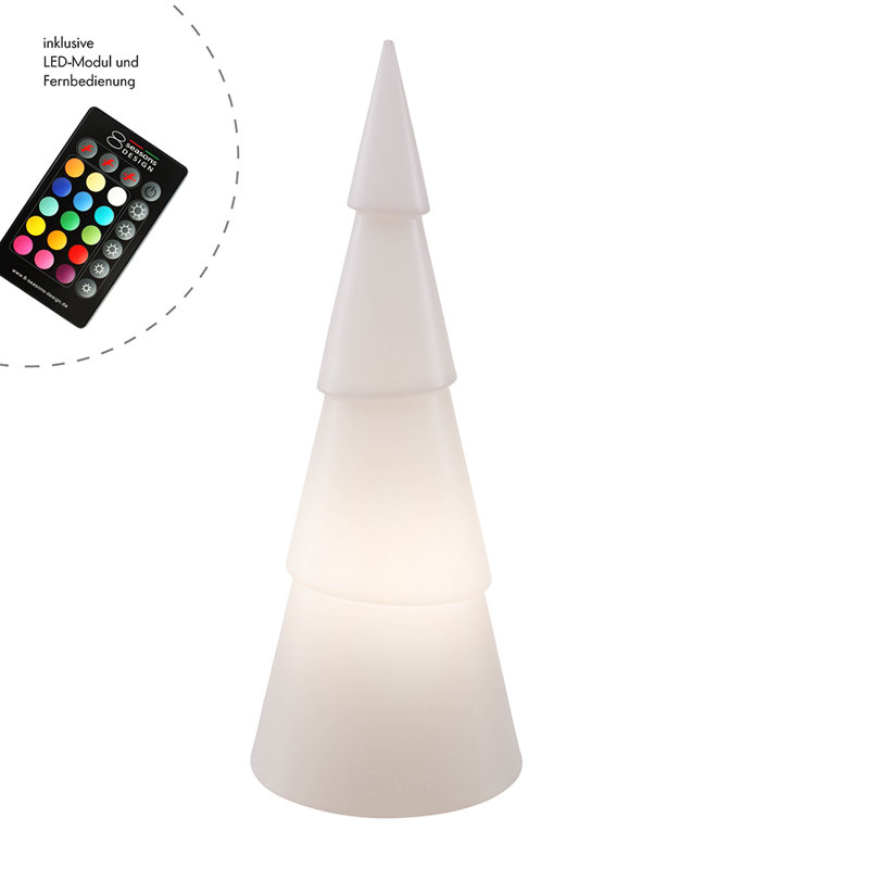 Outdoor floor lamp Aulani, 55cm H x 21cm W x 21cm D