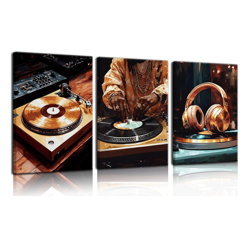 3 Piece Wrapped Canvas Print