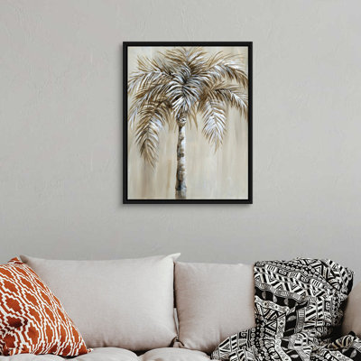Palmier I, art mural sur toile