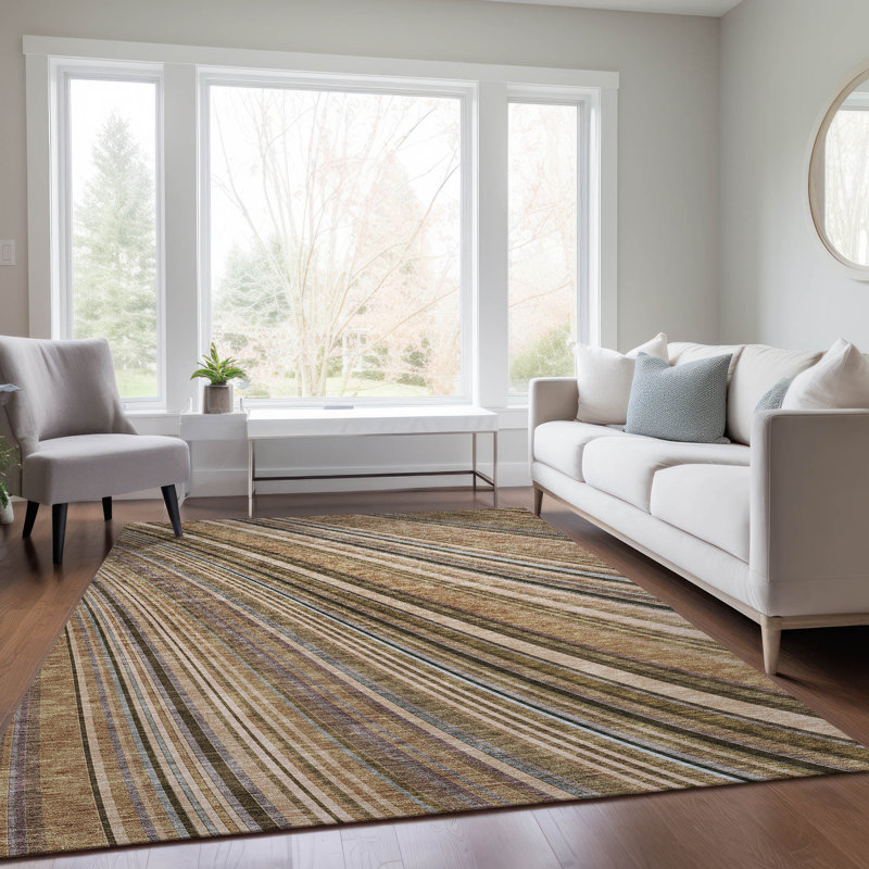 Tapis Chayden avec envers antidérapant, Rectangle 5 pi x 7 pi 6 po