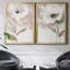 Summer Bloom I - Ensemble de 2 peintures sur toiles-1908990283-1908990272