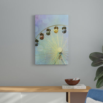 «Rainbow Ferris Wheel III», impression sur toile