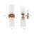 2-Light Dimmable Armed Sconce-1500603205