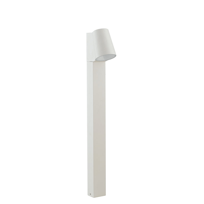 Integrated LED Metal Pathway Light, White