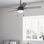 Ventilateur de plafond à 5 pales 52 "avec lumières et chaînes à tirer Anisten