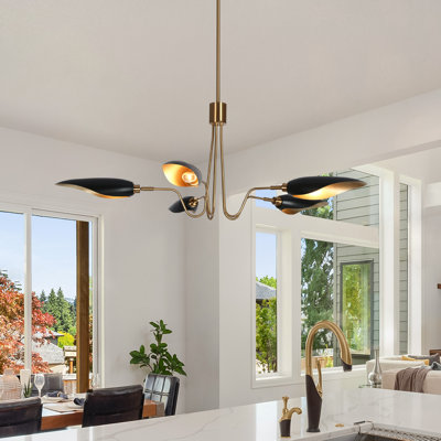 Lakendria 5 - Light Dimmable Geometric Chandelier
