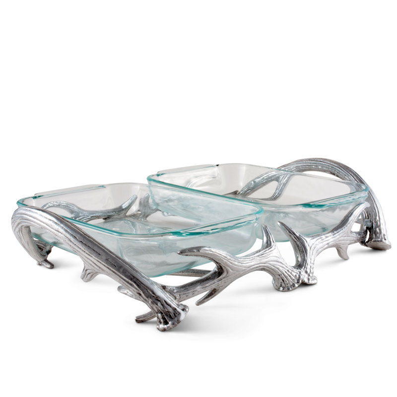 Antler Divided Serving Dish