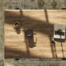 Curated visual reference: Contemporary Industrial Apartment Furniture Reference: Millwood Pines 46 W X 24 D Rustic Oak Rectangular