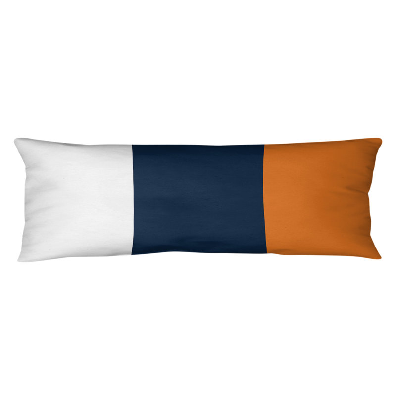 Polyester Medium Pillow, White/Blue, Kentucky 
