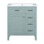 Meuble-lavabo 30 po avec lavabo en céramique-1037009897