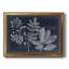 «Foliage On Navy V», reproduction d'art sur toile-1543029687