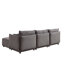 Velours côtelé gris pour espace - moderne, 2 coussins, et charge en C, 8 places, velours côtelé en tissu, porto,-626041676
