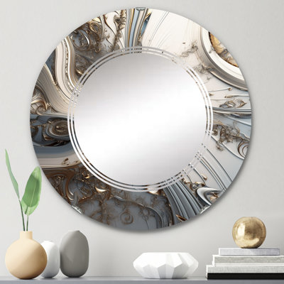 Kanto - Miroir mural moderne rond