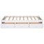Lit plateforme simple avec rangement