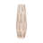 Jocelyn Tall Decorative Textured Glass Vase for Home Decor – Contemporary Table Centerpiece Vase Perfect for Flower Arrangements or Living Room Decor – Tan-421784565