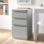 Camylah 15'' Wide 2 -Drawer Mobile Steel File Cabinet