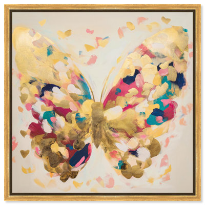Flutter of Fortitude II Canvas Fashion Wall Art by Art Remedy