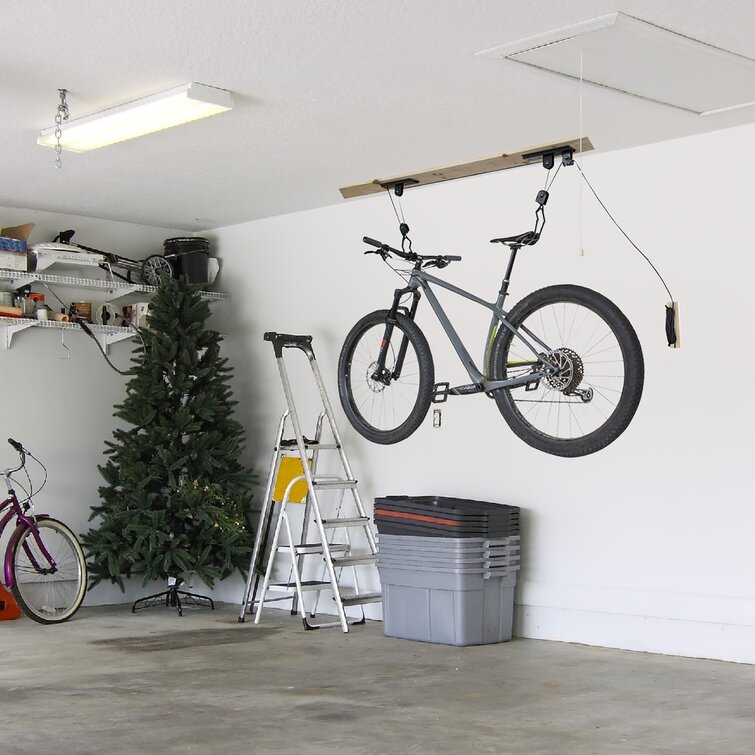 WFX Utility™ Iva Steel Ceiling Mounted Adjustable Bike Rack