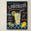 « limonade », affiche rétro sur toile tendue-22076455