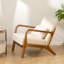 Walthill 63 cm Modern Scandinavian Solid Wood Armchair-1687634053-1700975350