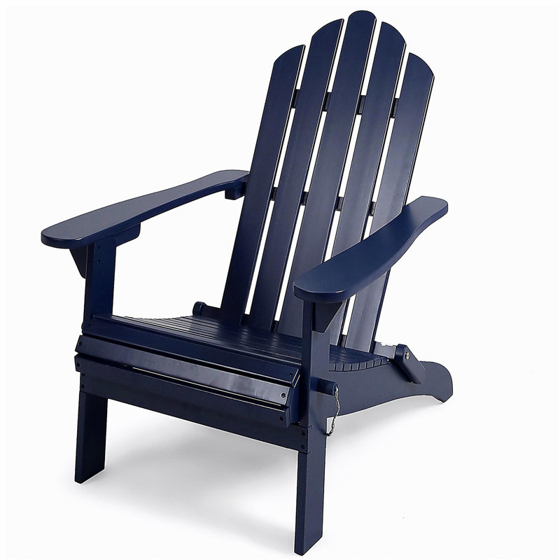 CHAISE ADIRONDack HOLLYWOOD PLIABLE, Bleu