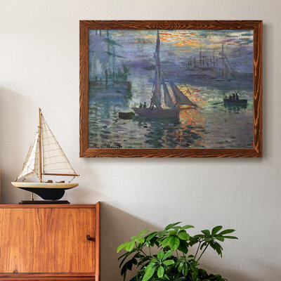 " Sunrise At Sea By Monet "